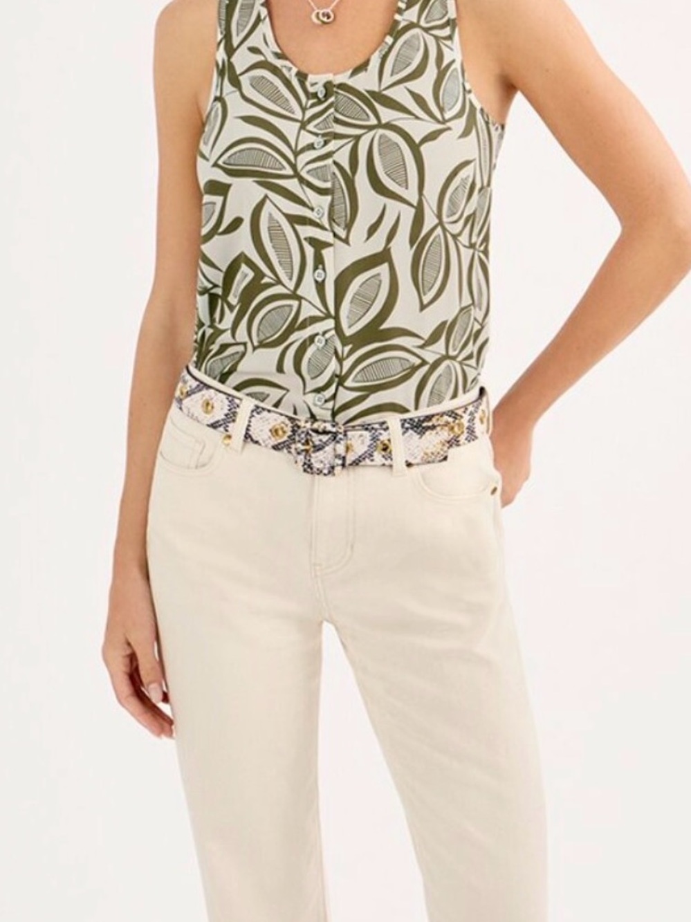 CAbi sightseeing top #6725 size small